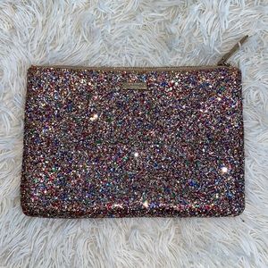 Kate Spade Glitter clutch